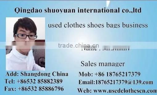 wholesale all used clothing from China with fashion style