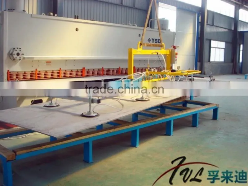 Suction lifter for metal processing and manufacture