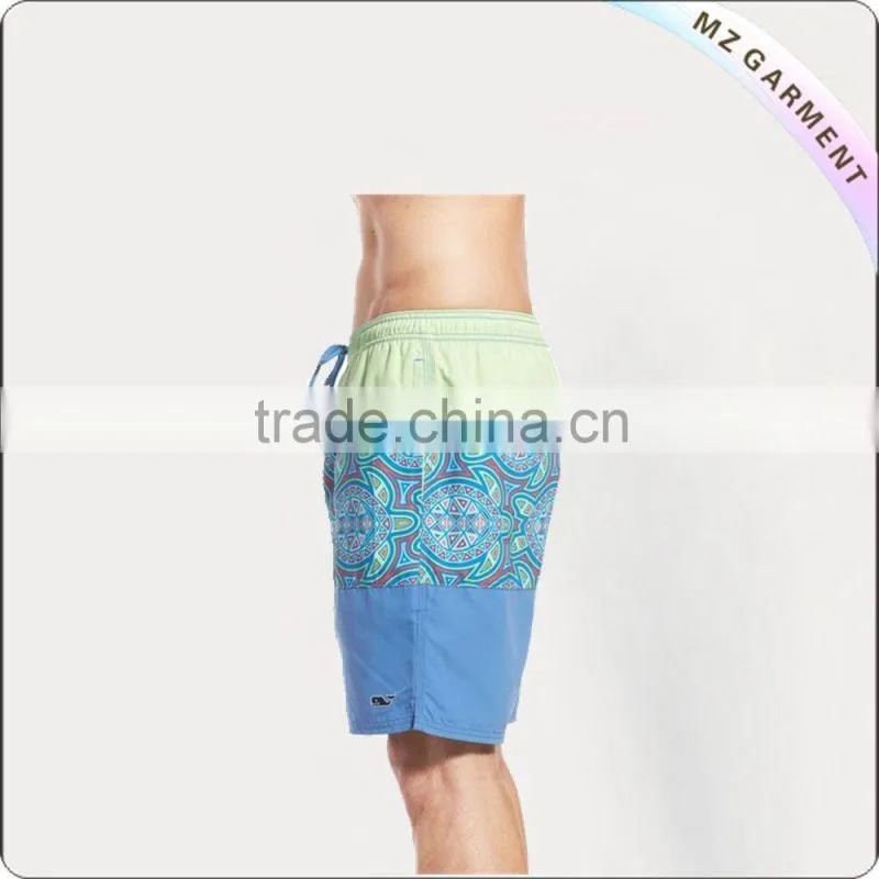 Pink Printed Men Boardshorts