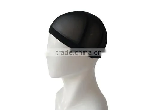 CNYE comfortable breathable elastic net new design mens swimming cap pure color black caps fashion swimming goods
