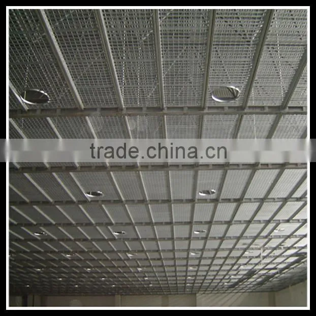 integrated ceiling,sprung roof,workshop ceiling steel grating