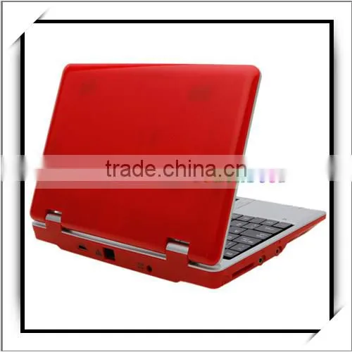Cheap 1GB 7 Inch VIA8850 1.5GHz Android 4.1 Chinese Laptop Netbook with 8GB Hard Drive Red US Standard