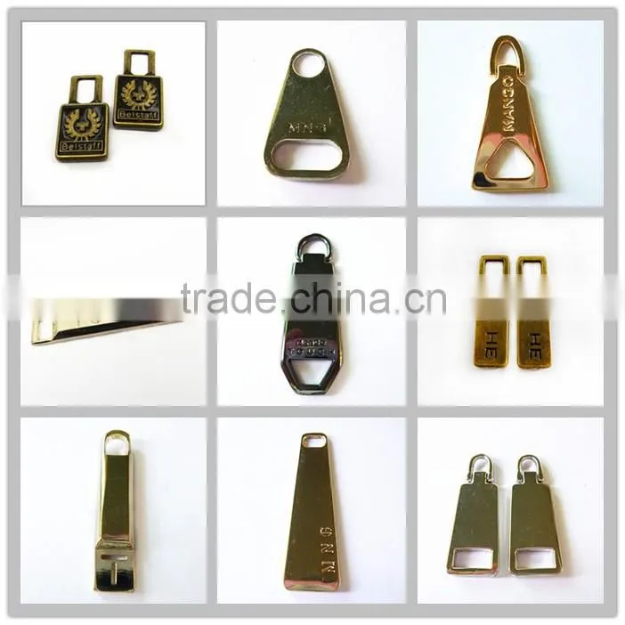Fancy Custom Metal Handbag Zipper Pull