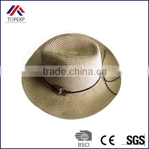 Folding Straw Cowboy Hat For Sale Fedora Straw Hat