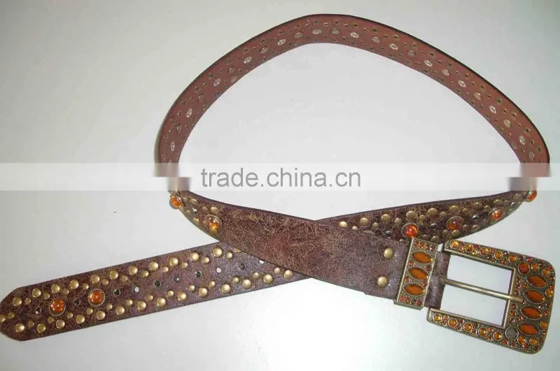 women's rhinestone belt