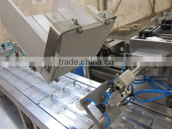Blister and paper card hot seal automatic toothpick packing machine