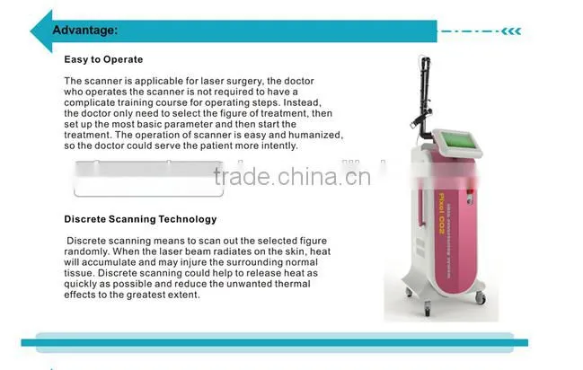 Big discount for High power RF tube CO2 fractional laser vaginal tightening skin resurfacing beauty machine--CV-I