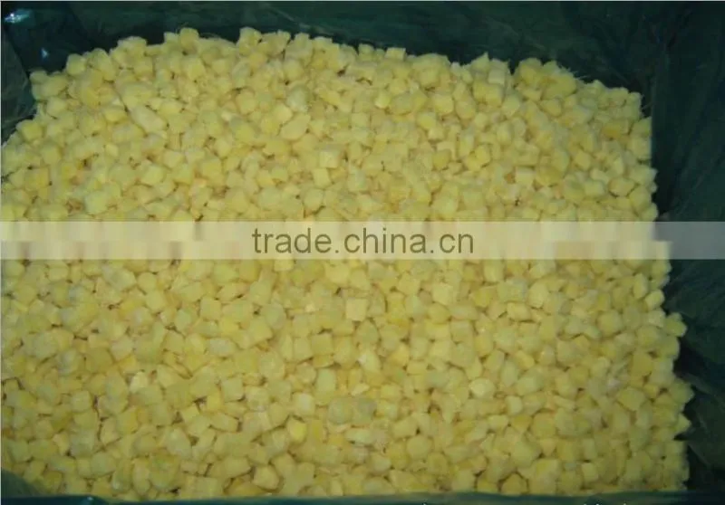 IQF frozen peeled ginger, chinese golden supplier