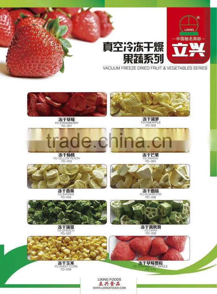 freeze dried fruit powder of pumpkin powder