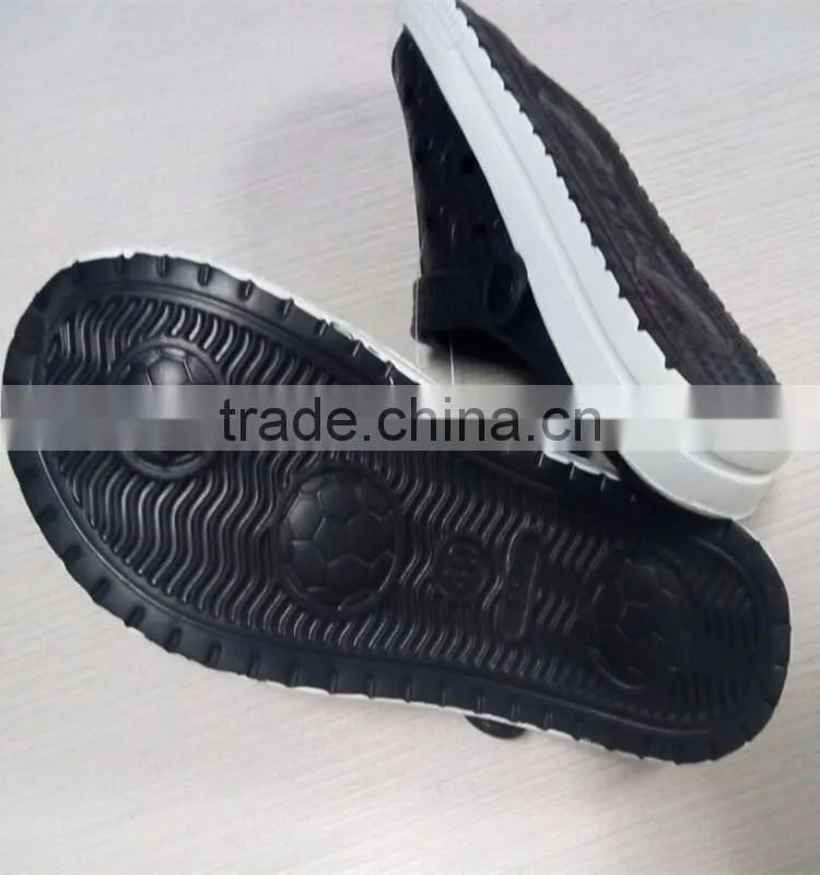 2016 plastic black garden shoes cool sandal for men/women