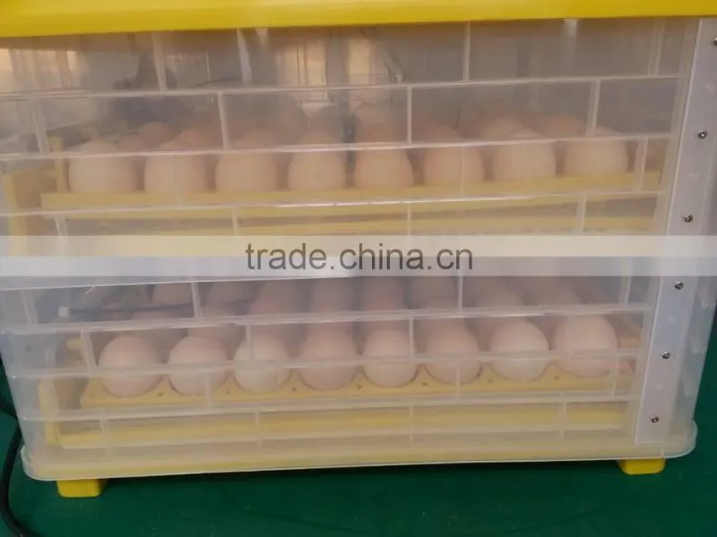 96 eggs imcubators in unique design full automatic chicken/bird/duck/goose/turkey egg incubator