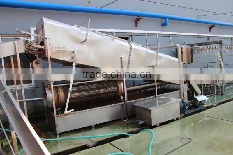 Factory Direct Sale Crate Washing Conveyor for poultry slaughterhouse