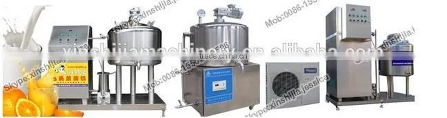 Stainless steel industrial small mini pasteurizer for milk