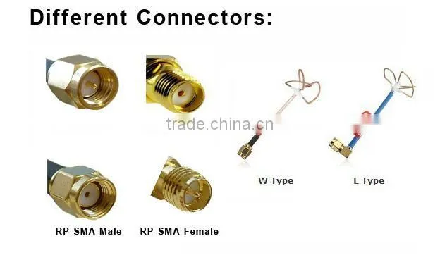 5.8G 4 Leaves Omnidirectional high Gain FPV CCTV Antenna For Receiver
