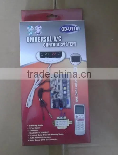 Universal use air conditioning control panel QD-U11A