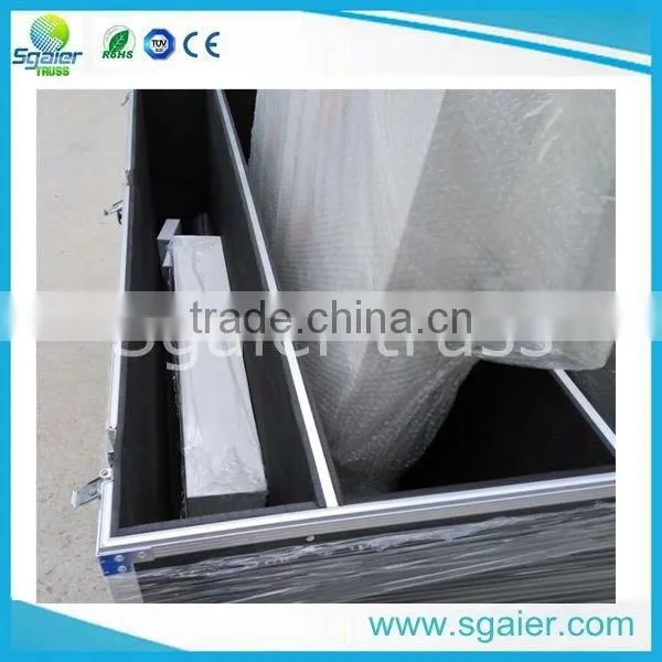 customized size aluminum flight case used for truss equipment