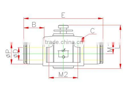 tube fitting, union straightHPA ,compact one -touch tube fitting , push in tube fitting