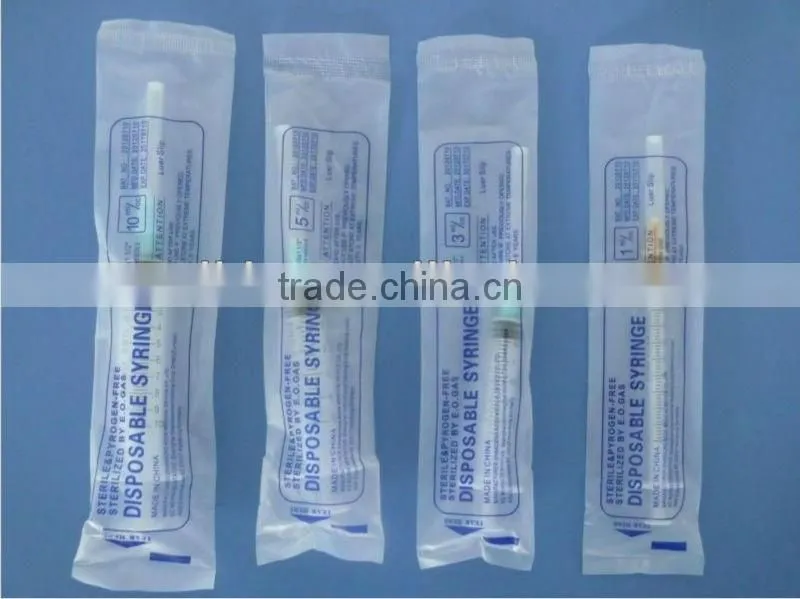 Sterile Disposable Syringe 1-60ML