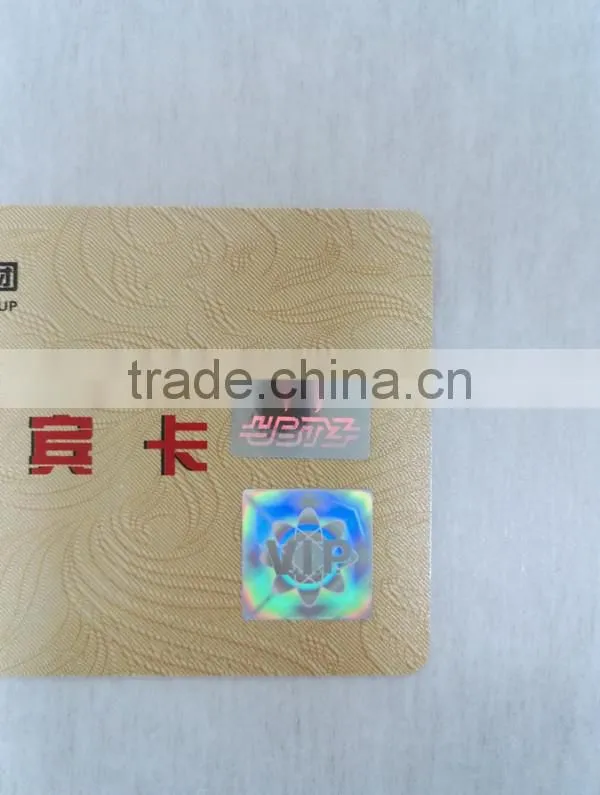 OEM Hologram Sticker Security ID Card with CMYK printing