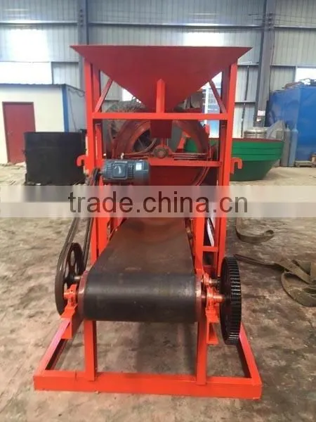Rotary drum screen ,screen conveyor with hopper