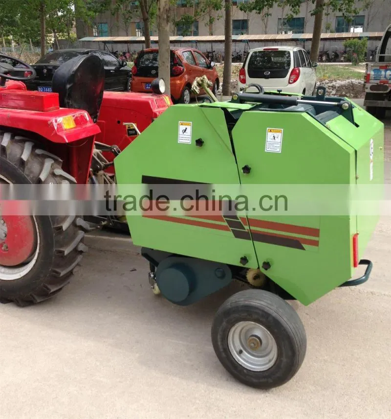 Fully Stocked hay grass straw silage alfalfa available hay bale compress baler machine made in china