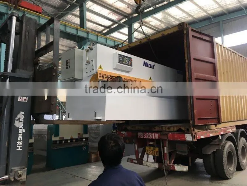 Harsle Hydraulic cutting shear/ steel plate cutting shearing machine