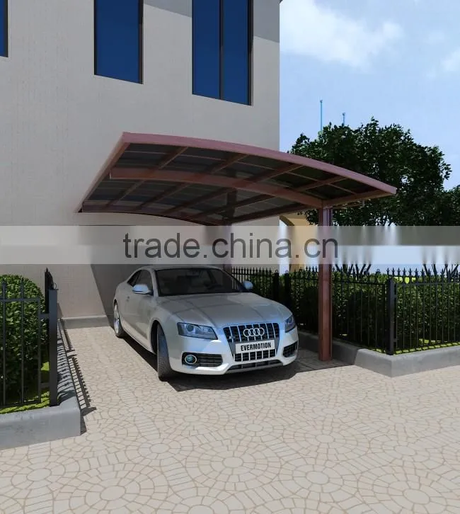 garden used aluminum frame greenhouse with 6mm polycarbonate sheet HX66126-5