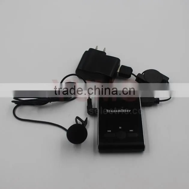 YUMO YMG-100 117 channel light weight sets inbuilt battery sleek set ATG-100 Wireless Tour Guide System