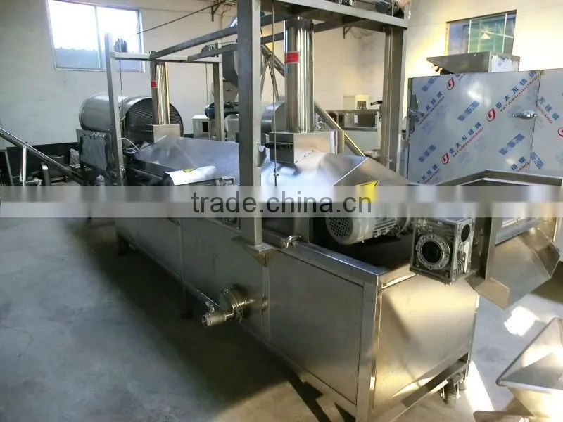Electricity continous fryer/peanut fryer/chips fryer/electric donut fryer/belt fryer/potato chips fryer