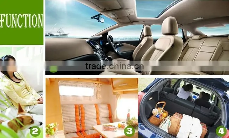 Promotion gift PM 2.5 removing 12V DC plug in car air purfier