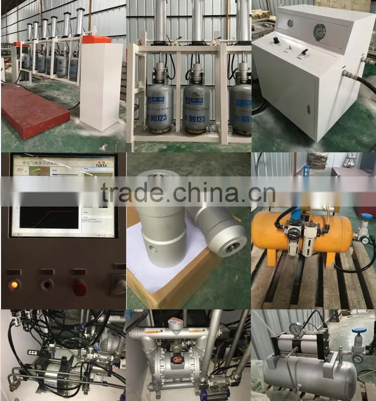 JULY made cylinders hydrostatic testing equipment