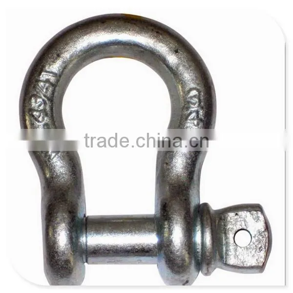 rigging hardware 1-1/8 9.5T US type G209 shackle
