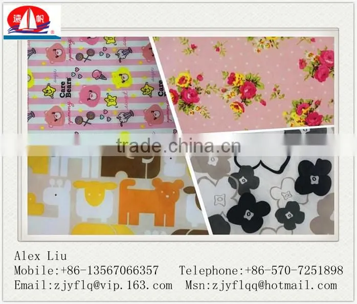 The lower price can add back the material PP non-woven fabrics used for Home textile