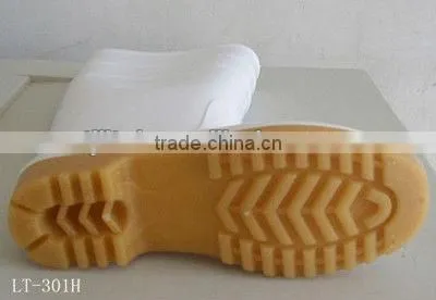 Polyester Lining Foodstuff /Chemical filed/Agriculture/PVC Work Boots, Light and Cheap Price