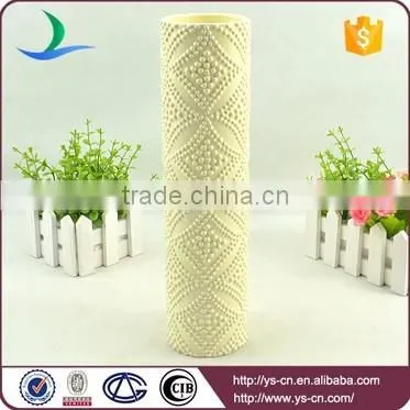 Home wedding decoration colorful chinese tall slim vase