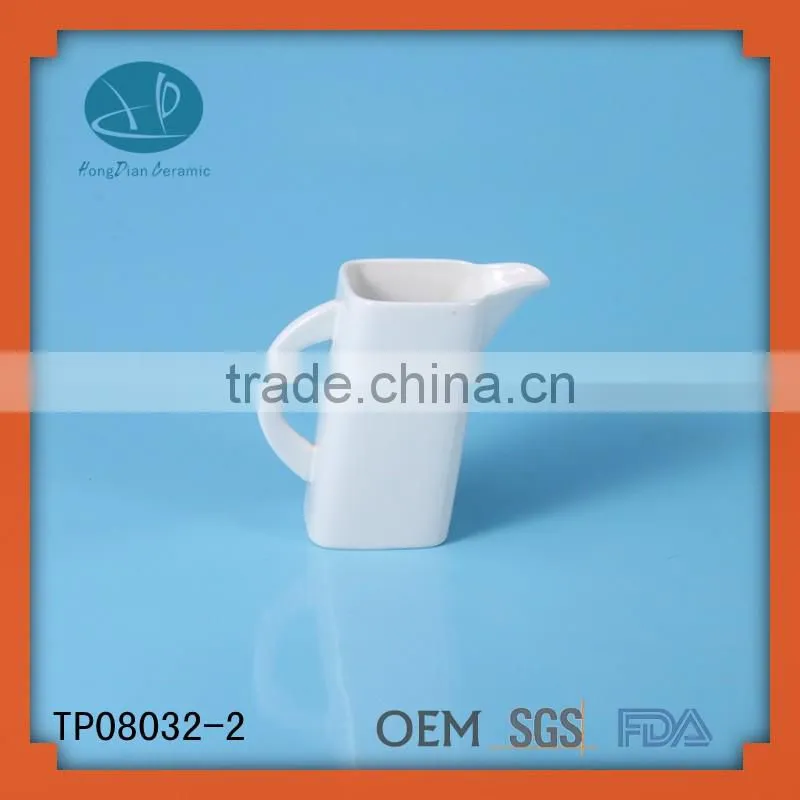 milk pot,milk pot with printing,creamer jug,gravy boat