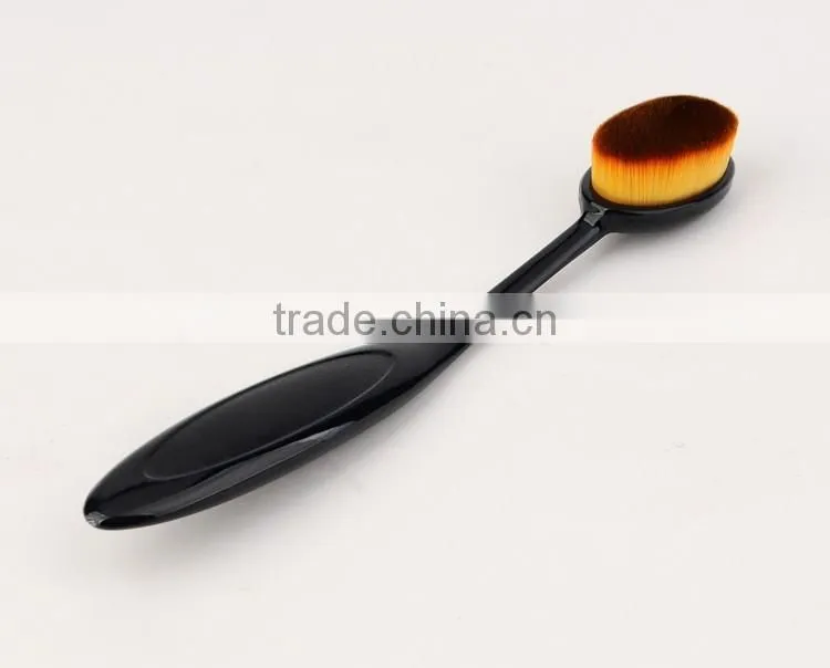 2016 Tooth Brush Liquid Foundation Finest Fiber CosmetIc Brush Oval Makeup Brush