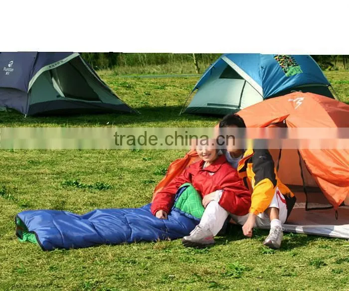 2015 New Warm High Quality Envelope Sleeping Bag for camping