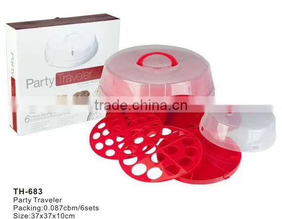 plastic cake box