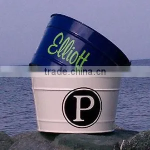 10 quart bucket with tin material