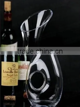 Hot selling Crystal Glass Decanters with Handle