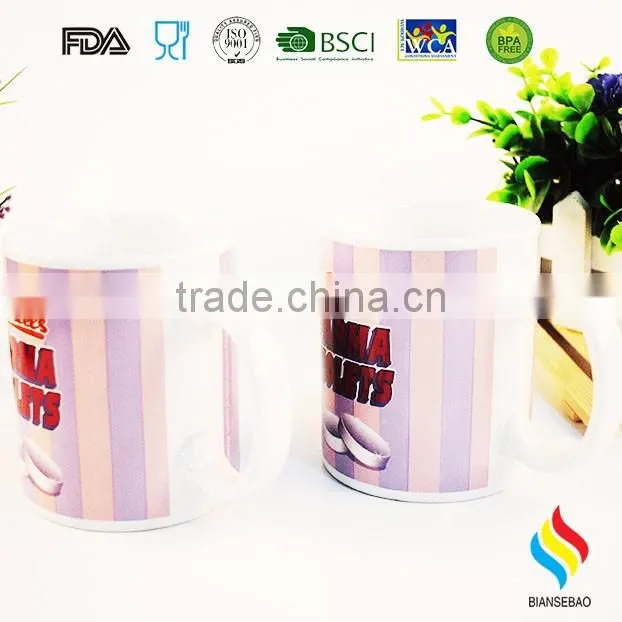 11oz Standard Ceramic Magic Mug In Bulk From China Factory