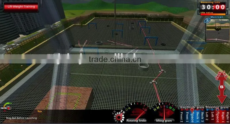 high quality tower crane learning simulator