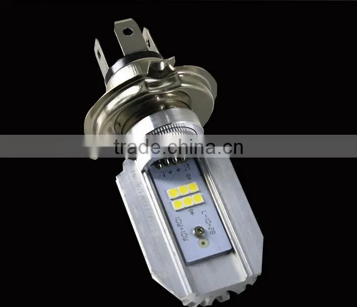 Motorcycle electric car headlamps H4 plug 12 w + 12 w and light
