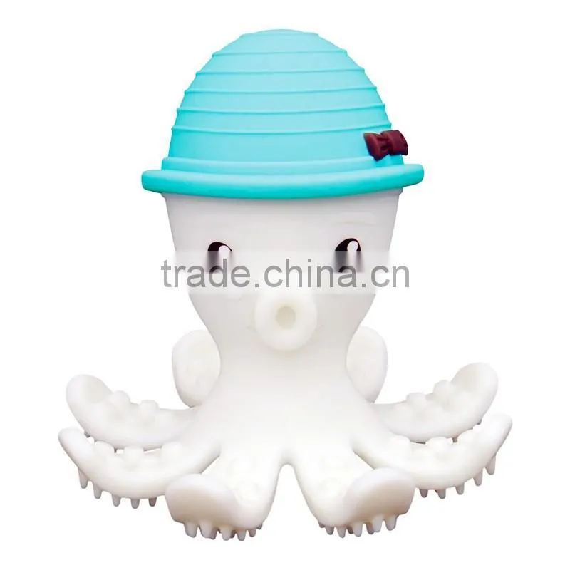 ICTI-Certified Safe Octopus Baby teething toy