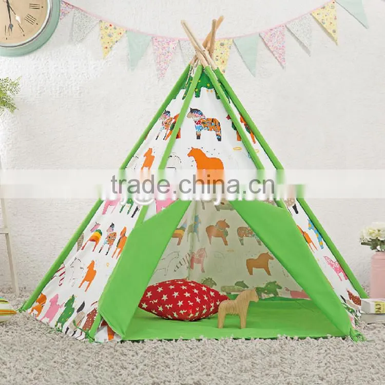 wholesale cheap fun play baby tent house indoor folding kids tent house W08L002