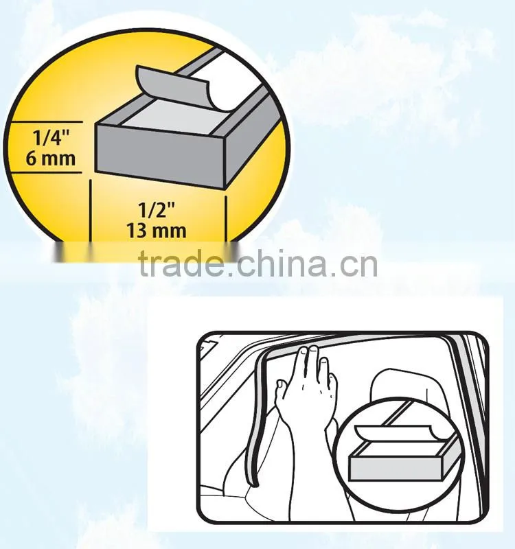 EPDM material good adhesive acrylic foam tape
