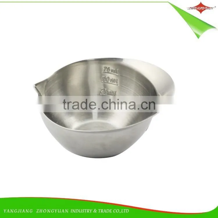 ZY-F10041 easy-function stainless steel measuring cup
