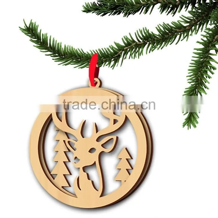 3pcs/set Colorful Round Christmas Decorating Christmas Tree Hanging Stocking