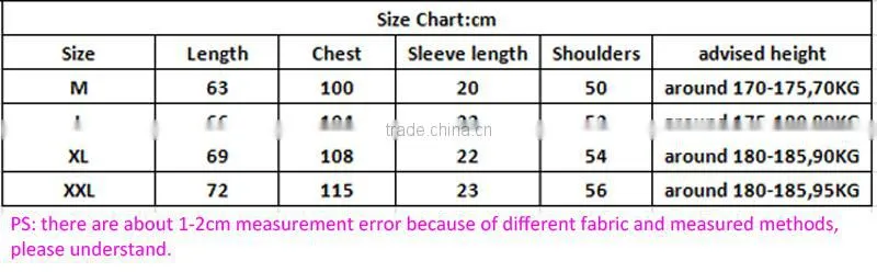 Colorful short Sleeve O-neck Custom Plain T-shirt